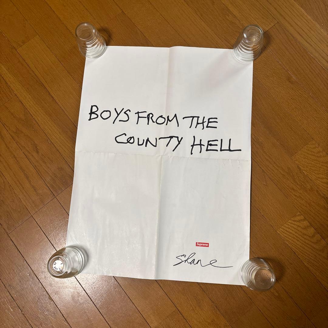 supreme 13aw Shane MacGowan 非売品 ポスター