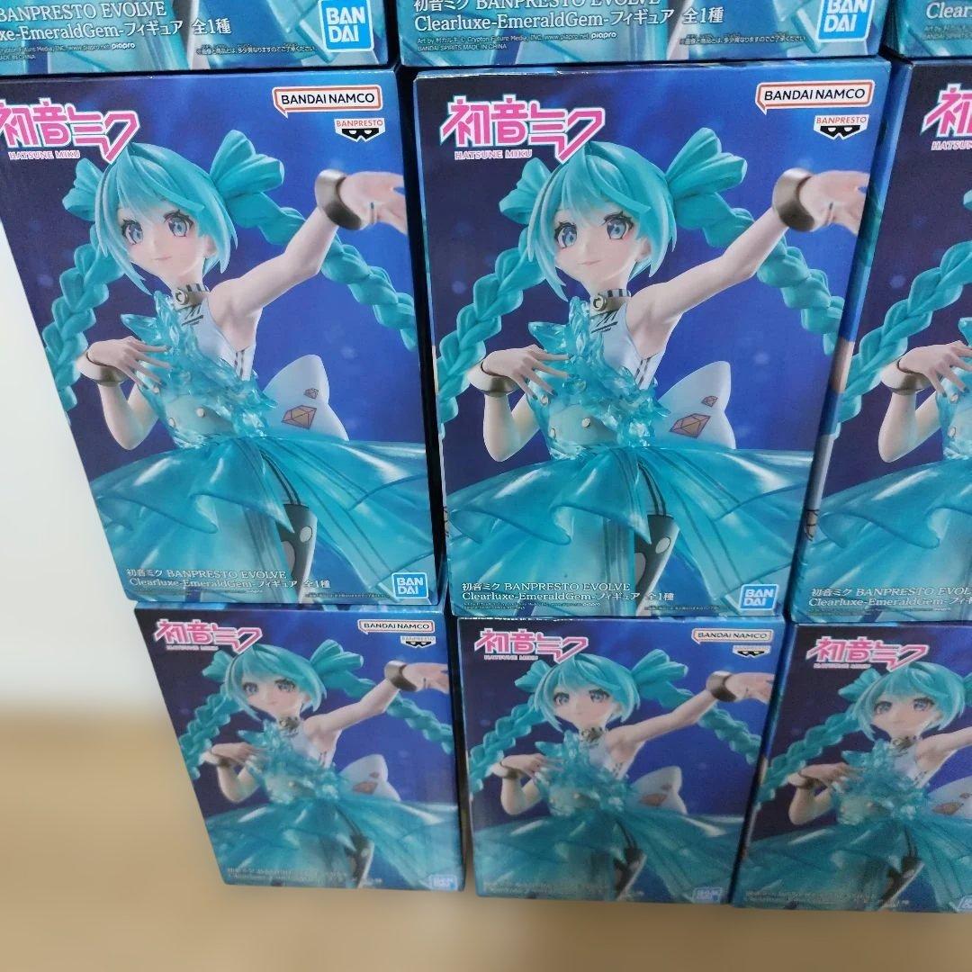 初音ミク ClearLuxE-EmeraldGem フィギュア　13個