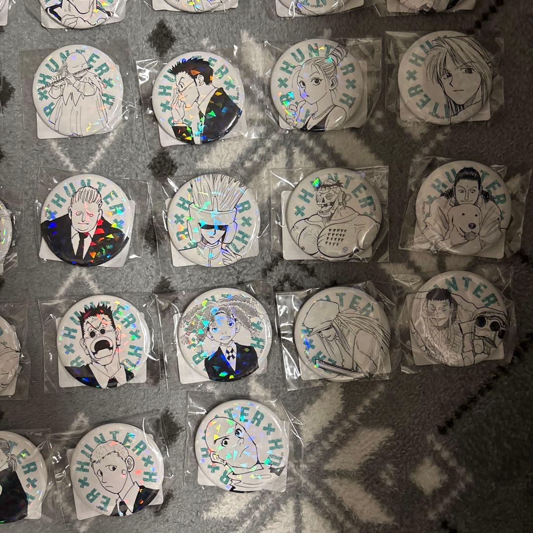 貴重　受注品　ハンターハンター　オールスター缶バッジ　まとめ売り