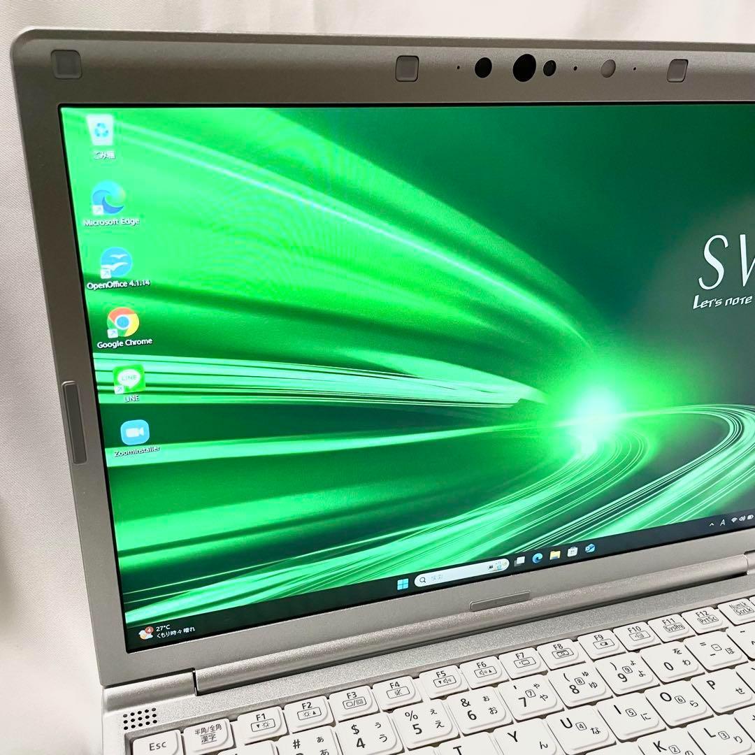 ターザン★レッツノートSV9第10世代SSD 256/8GB M184