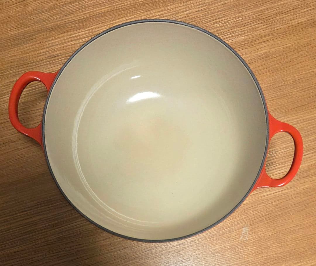 LE CREUSET　ル・クルーゼ 　マルミット 22cm　チェリーレッド