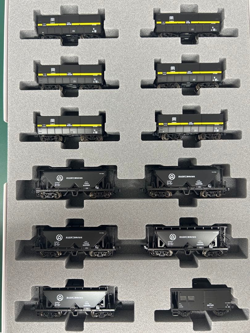 KATO 10-1158 伯備線石灰輸送貨物列車 12両セット