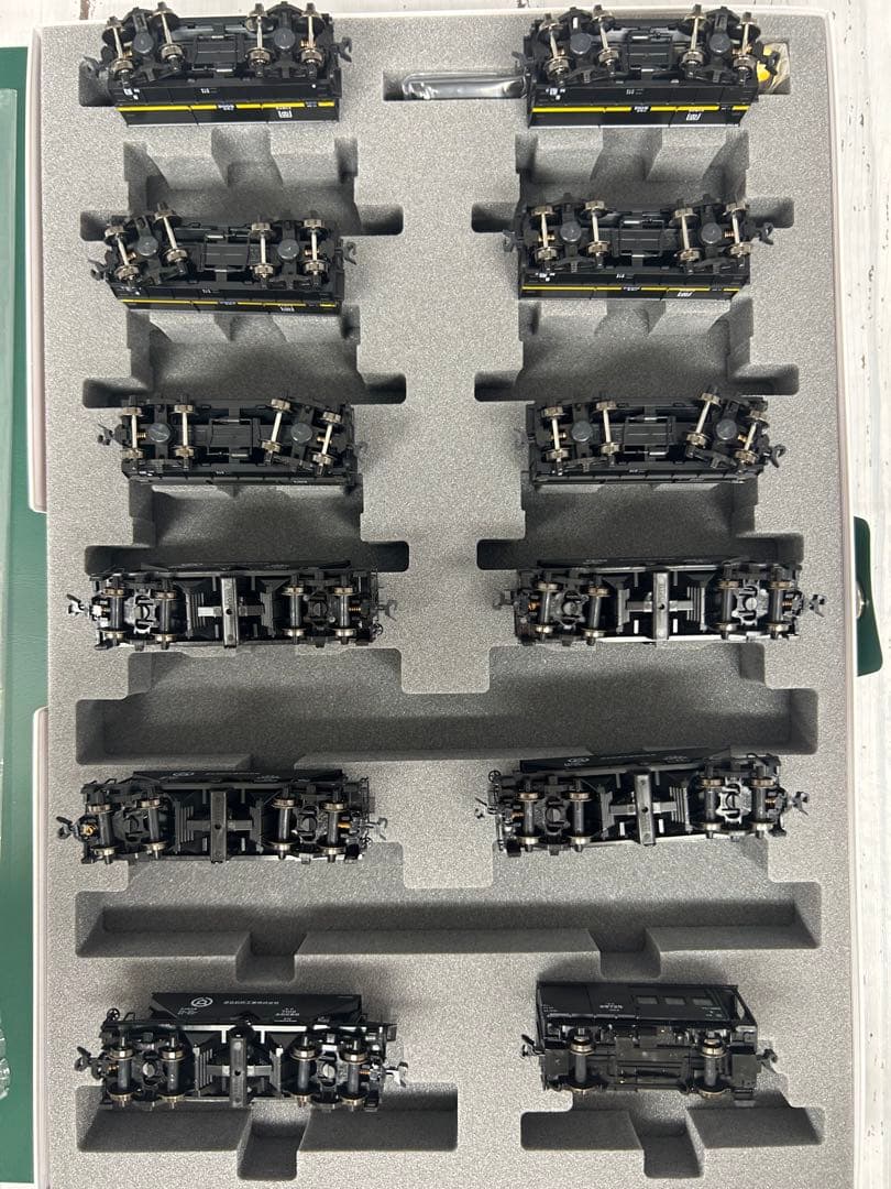 KATO 10-1158 伯備線石灰輸送貨物列車 12両セット