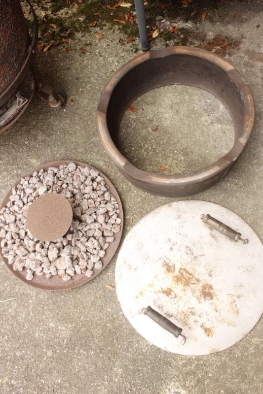 業務用◆希少　大黒ムシカマド　蒸し釜　焼き芋　焼き芋器