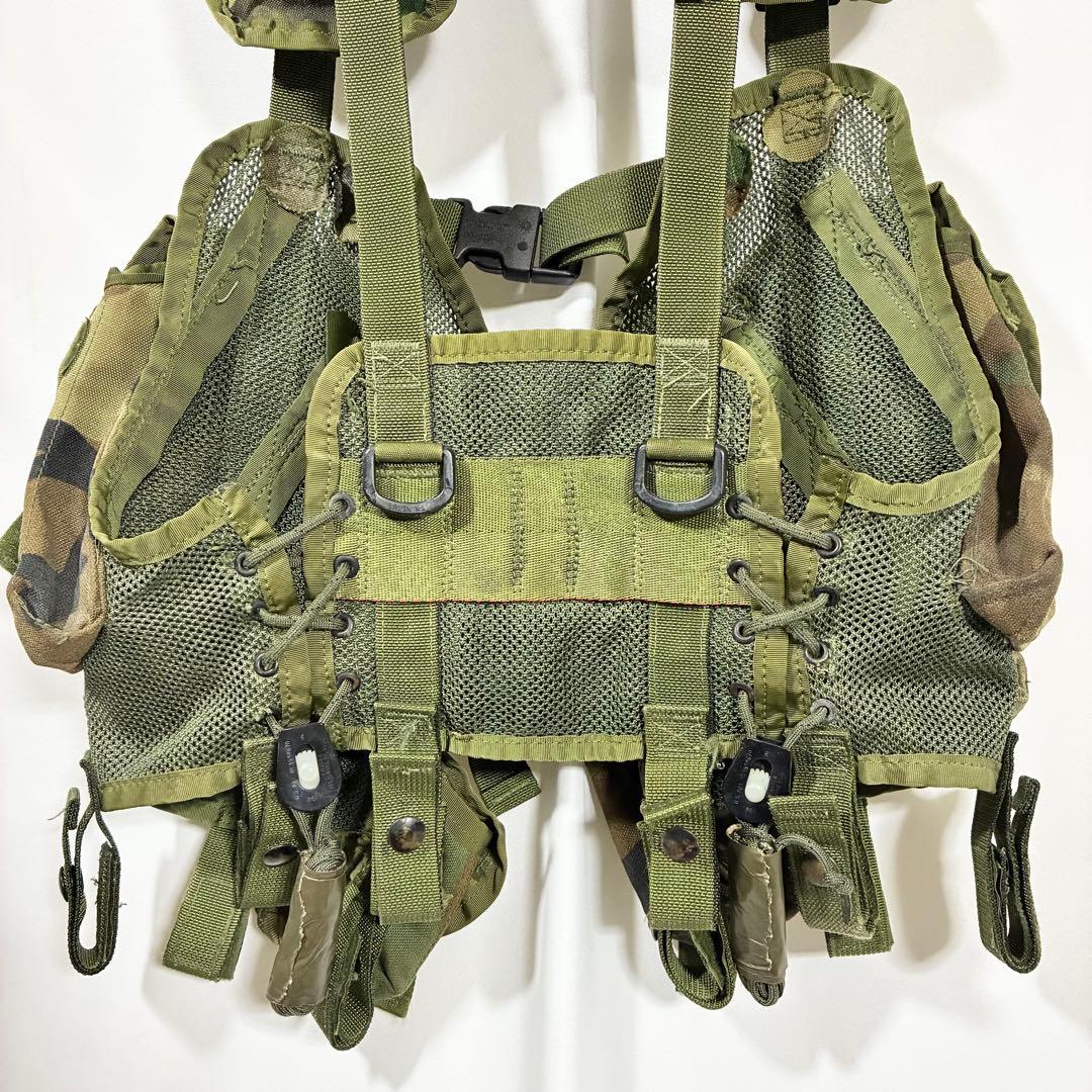 米軍 実物 タクティカルロードベアリングベスト 初期型モデル 迷彩