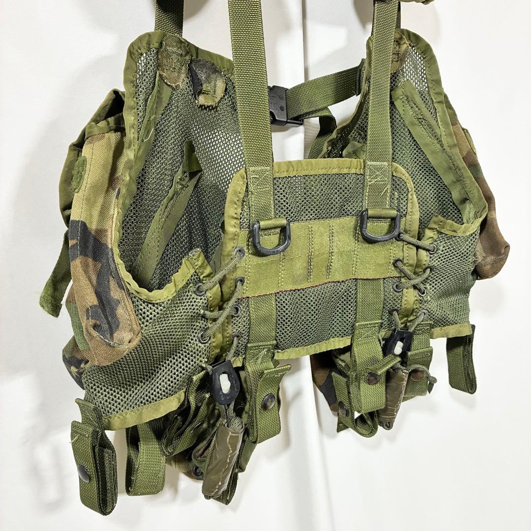 米軍 実物 タクティカルロードベアリングベスト 初期型モデル 迷彩