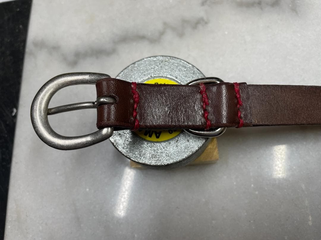 【CDO-NUBS20CEM〈SB〉】犬の首輪〈サイズ「L」〉牛革　人気