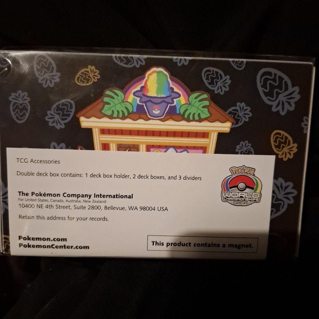 【ダブルデッキケース】WCS2024ホノルル限定　ゴンベ