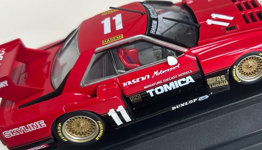 限定　エブロ　トミカスカイラインシルエット1982 2台