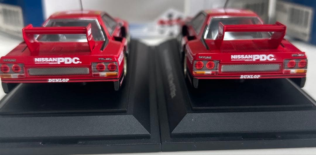 限定　エブロ　トミカスカイラインシルエット1982 2台