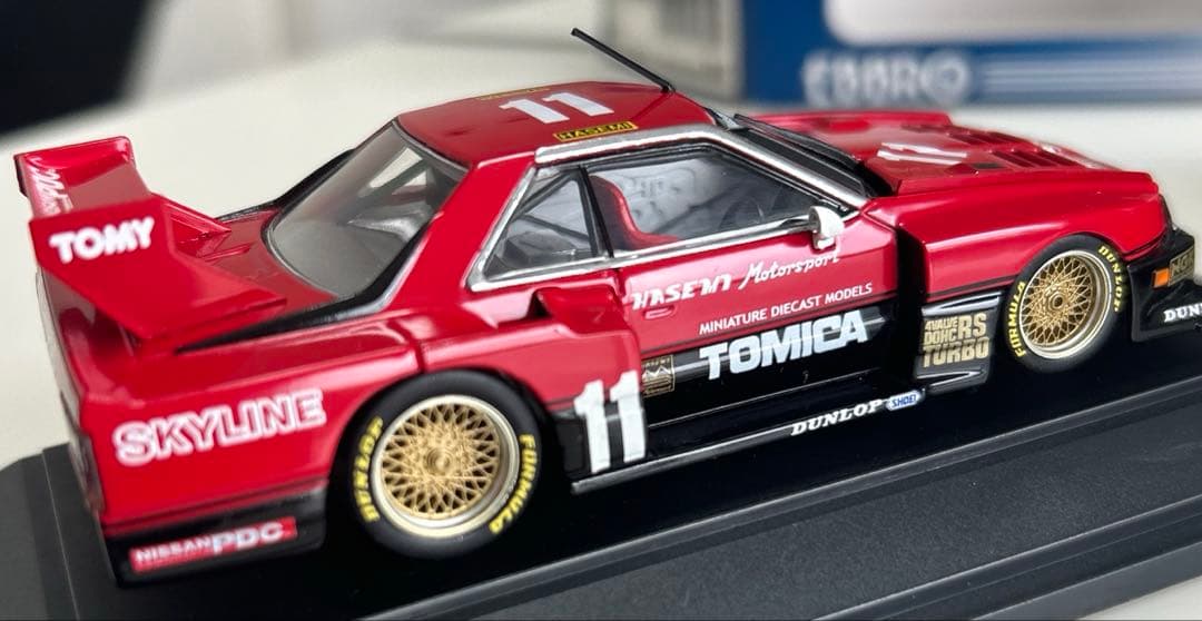 限定　エブロ　トミカスカイラインシルエット1982 2台