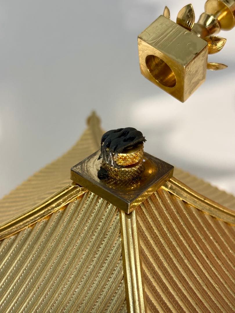 #五重塔 金属製オブジェ