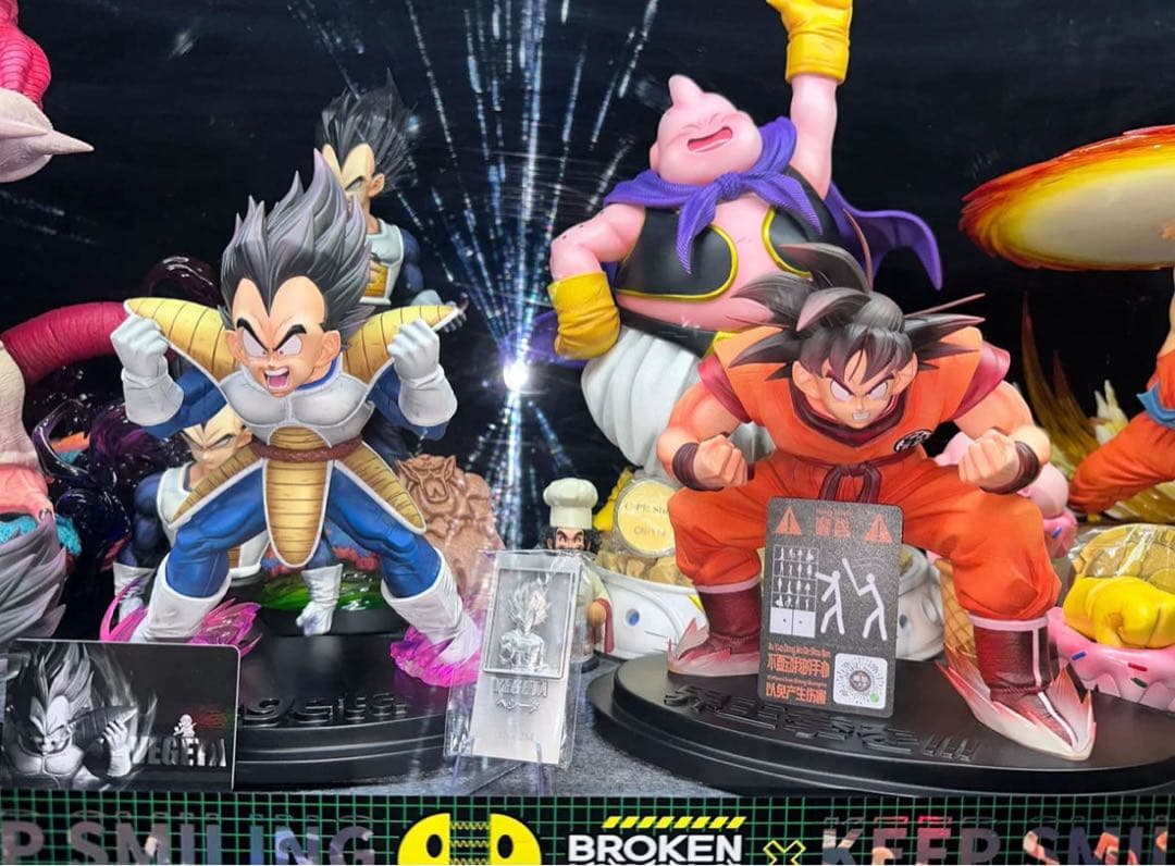 ドラゴンボール ベジータ ガレキ ガレージキット スタチュー X⑤②