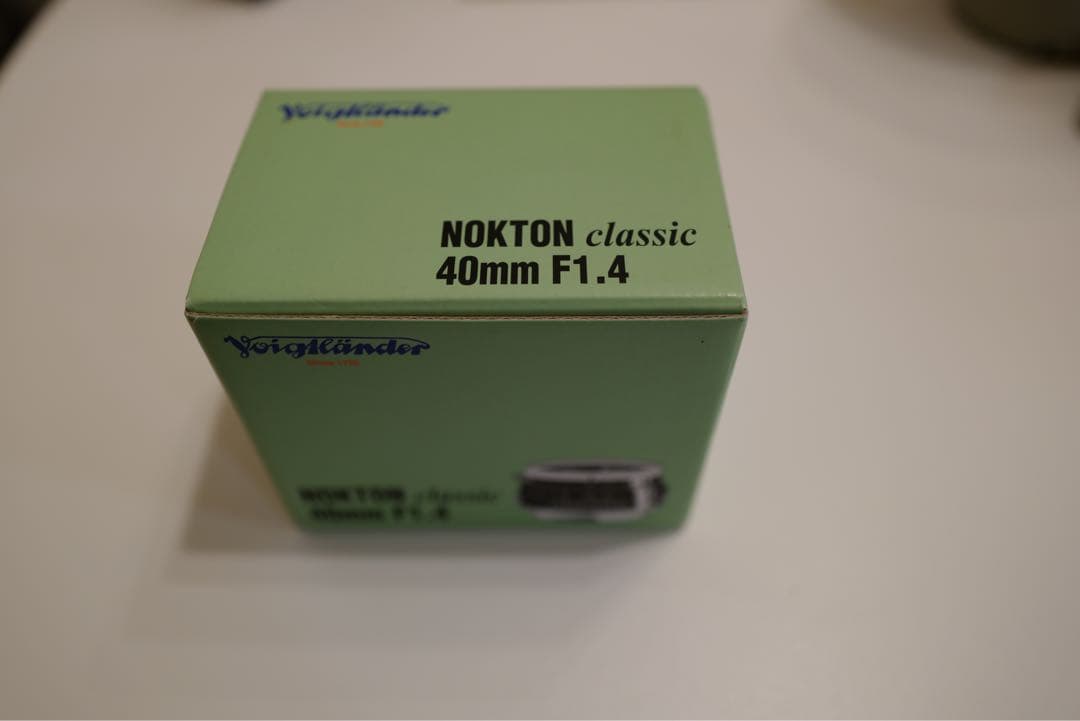 【1年保証】【美品】NOKTON classic 40mm F1.4 MC