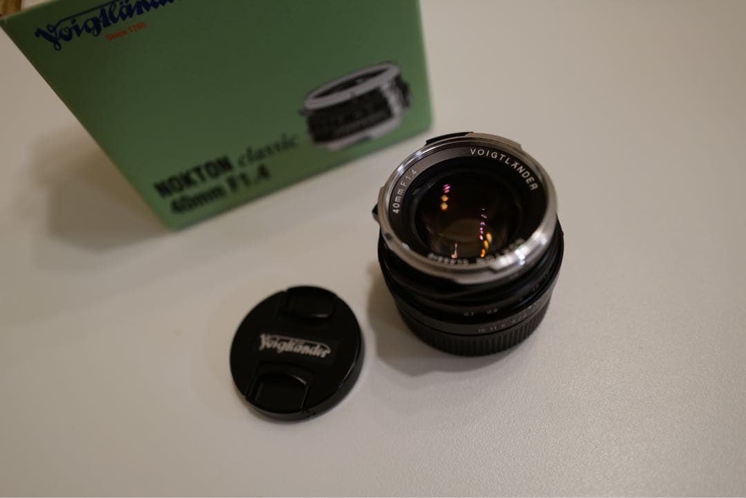 【1年保証】【美品】NOKTON classic 40mm F1.4 MC