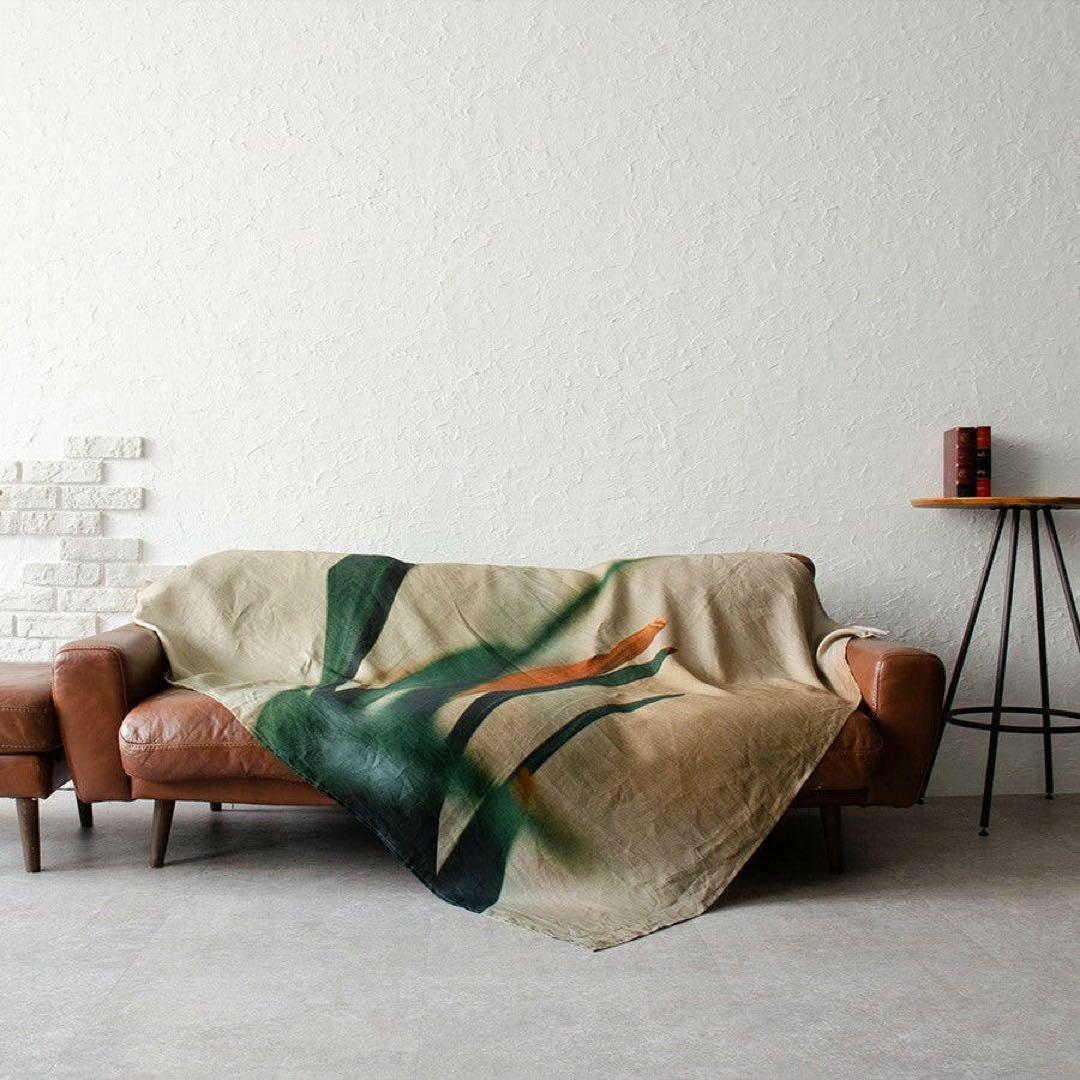 FAVORRIC 麻のマルチクロス 140x200cm