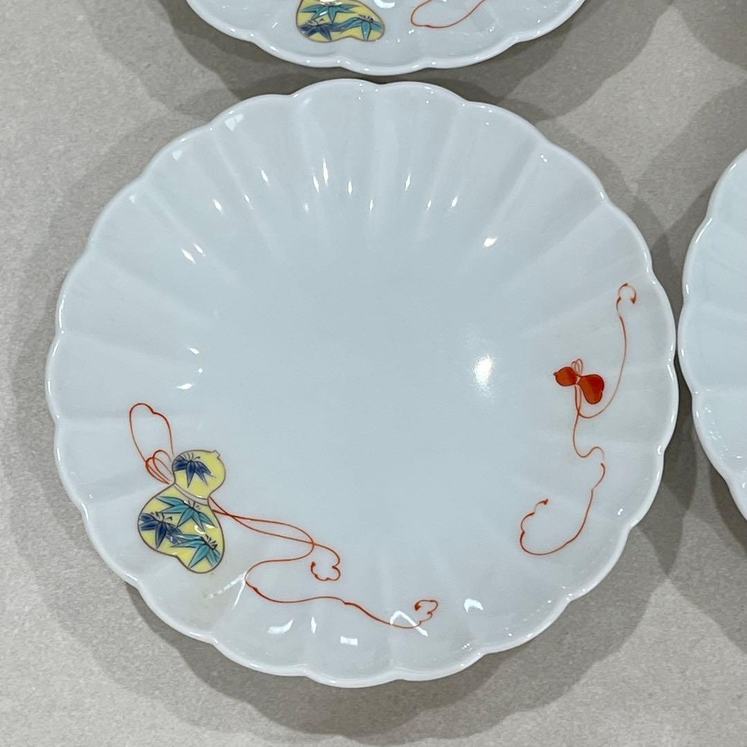 深川製磁　六瓢松竹梅　三ツ揃　花ひょうたん