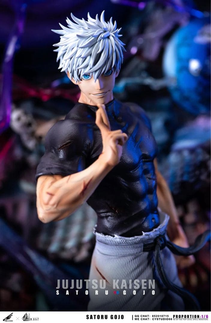 ☆DX版 五条悟 呪術廻戦 フィギュア ガレージキット スタチュー 夏油傑