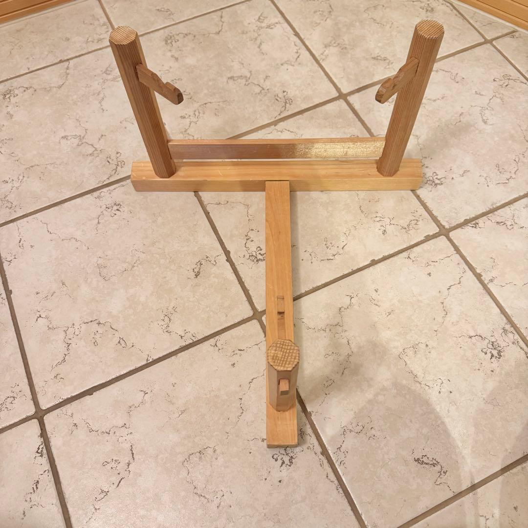 【美品】和太鼓 締太鼓 スタンド　バチ付 和楽器　伝統芸能