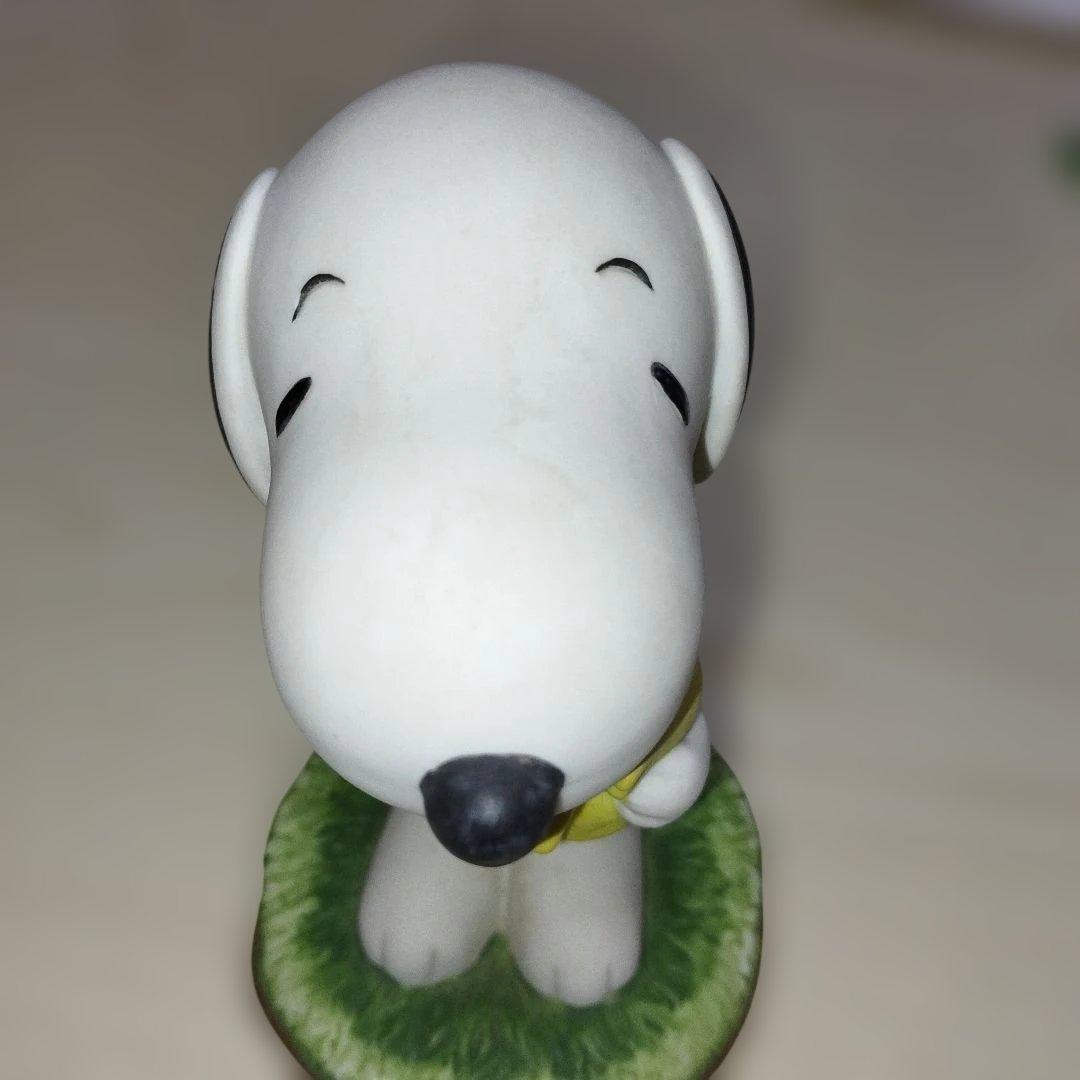 スヌーピー ウッドストック チャーリーブラウン　ガーデンオーナメント