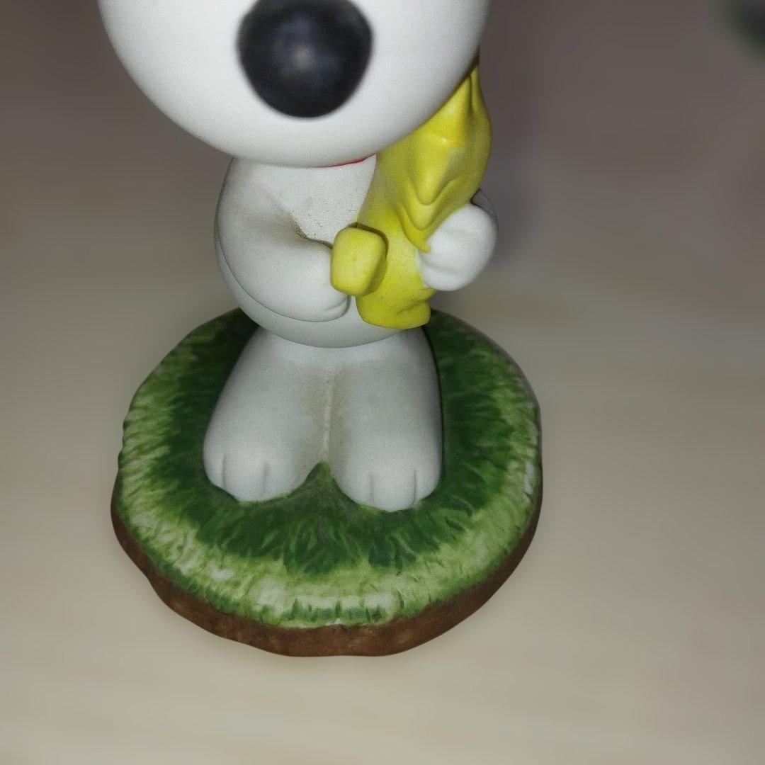 スヌーピー ウッドストック チャーリーブラウン　ガーデンオーナメント