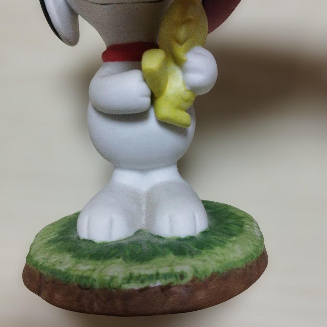 スヌーピー ウッドストック チャーリーブラウン　ガーデンオーナメント