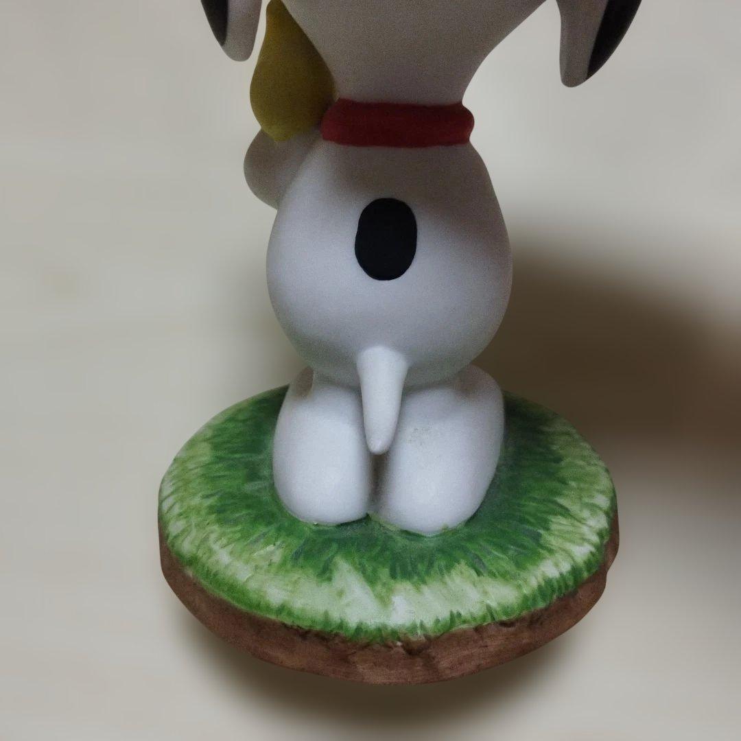 スヌーピー ウッドストック チャーリーブラウン　ガーデンオーナメント