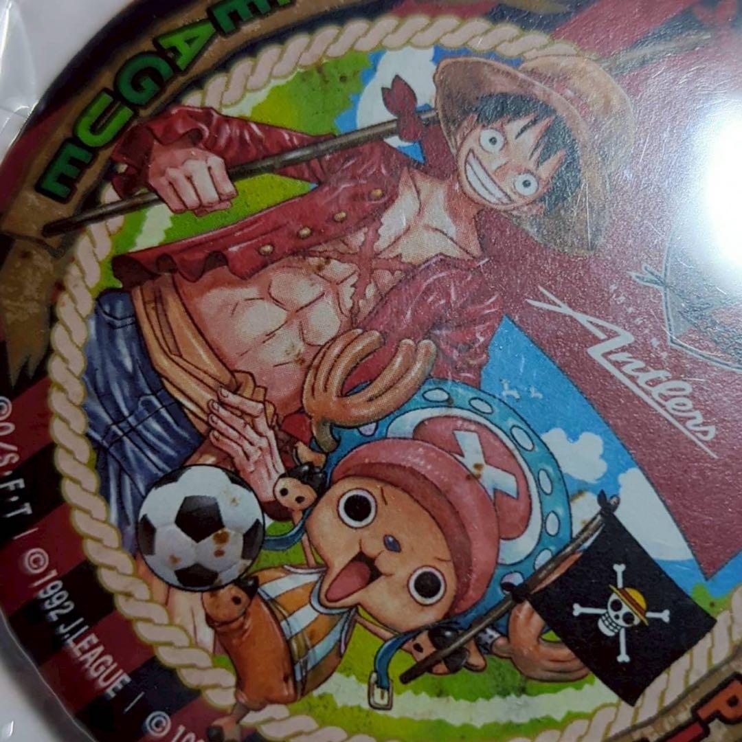 鹿島アントラーズ×ONEPIECE ルフィ・チョッパー缶バッジ