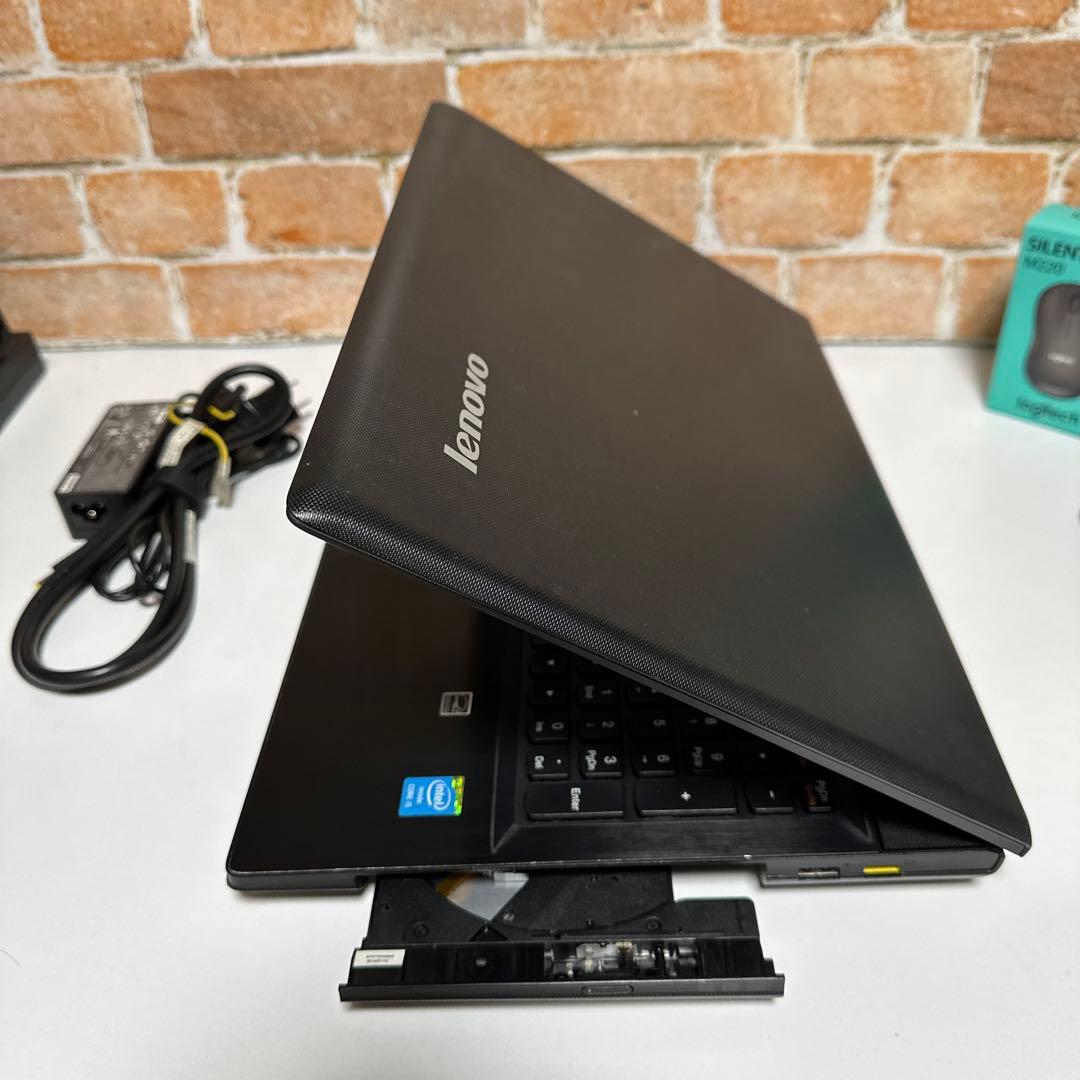 美品　レノボノートパソコン SSD Corei5メモリ8GB オフィス2024年