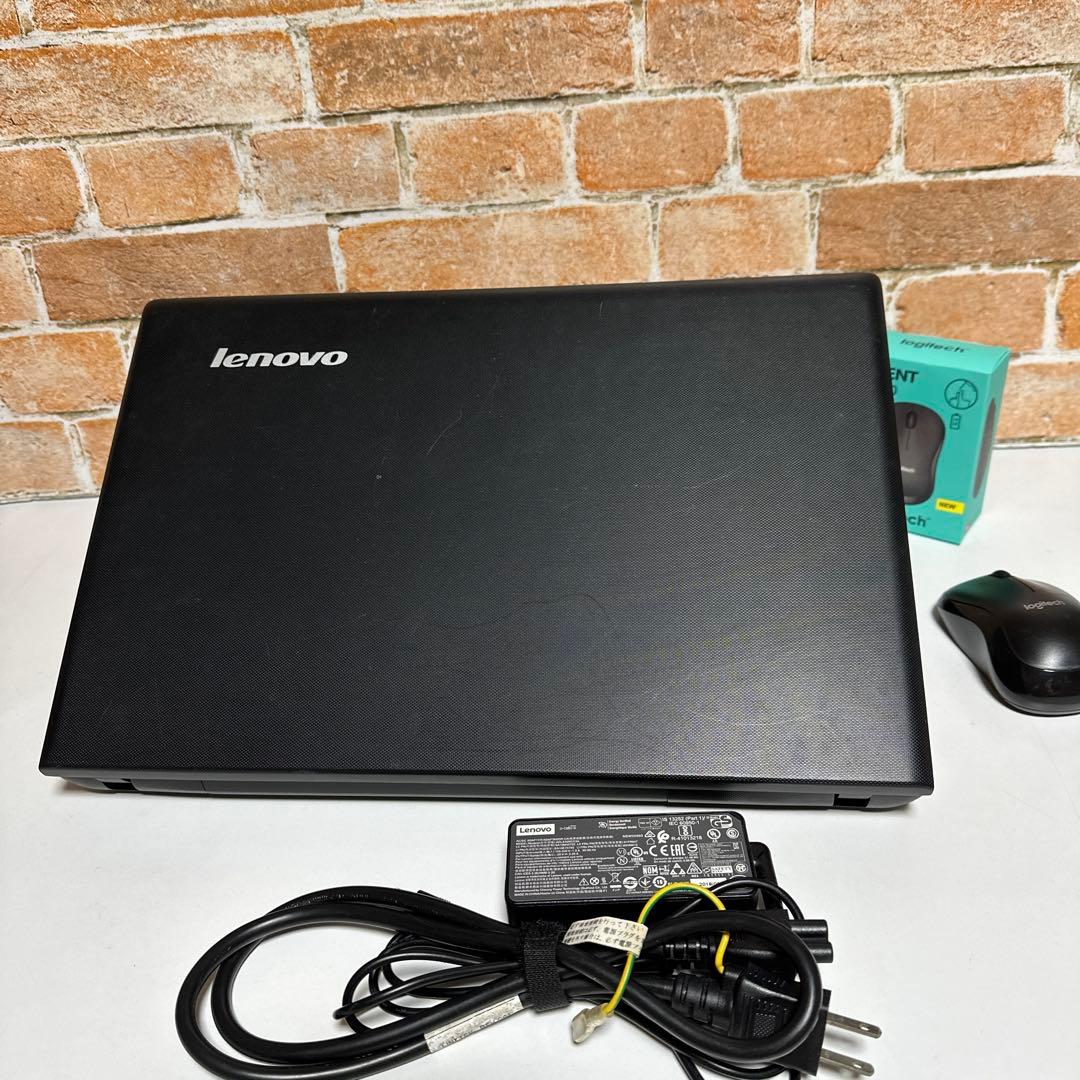美品　レノボノートパソコン SSD Corei5メモリ8GB オフィス2024年