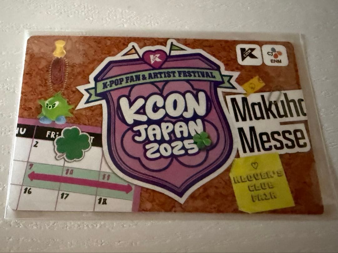 村上璃音 KCON 2025 サイン