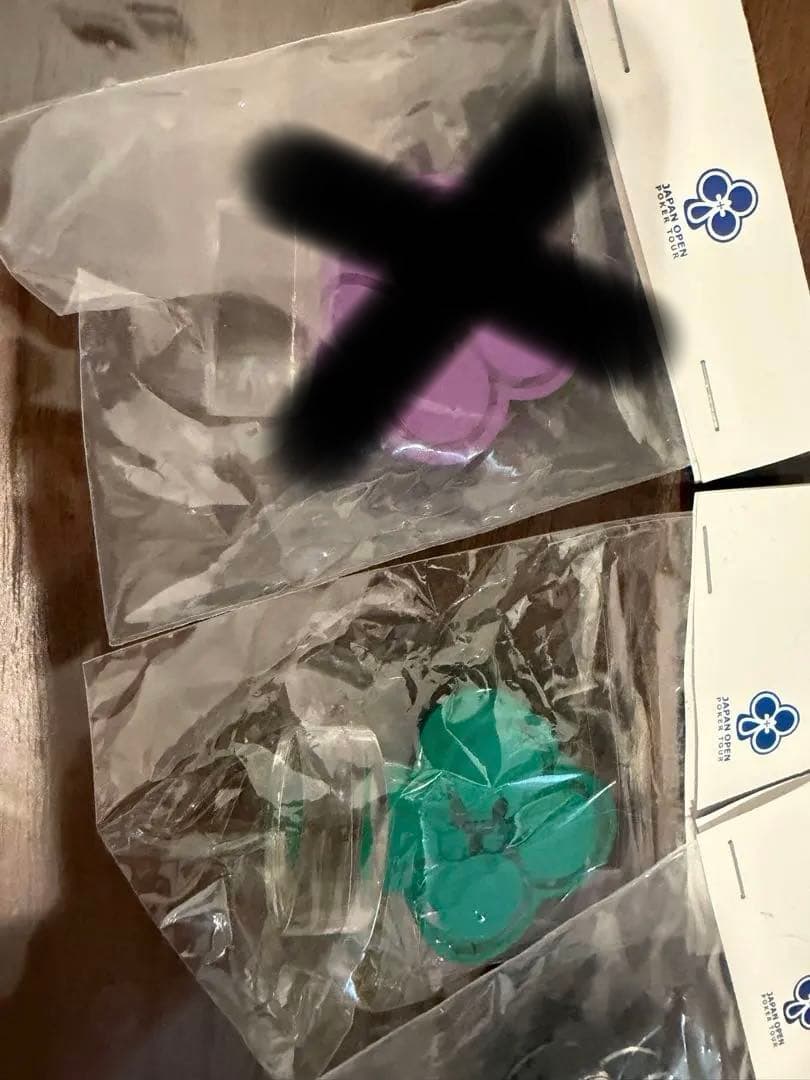 ポーカー 『未開封』JOPT　オリジナルカードプロテクター4色セット