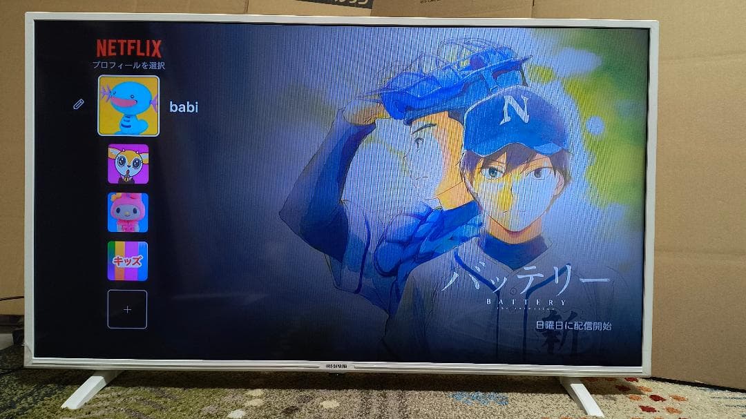 ファイヤースティック付き　液晶テレビ　LT-40C420W　40型　21年製