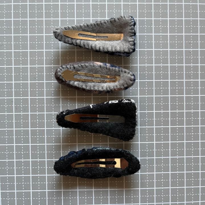 感謝 set⑪ミナペルホネン　ハンドメイド　パッチンピン　髪飾り　アクセサリー