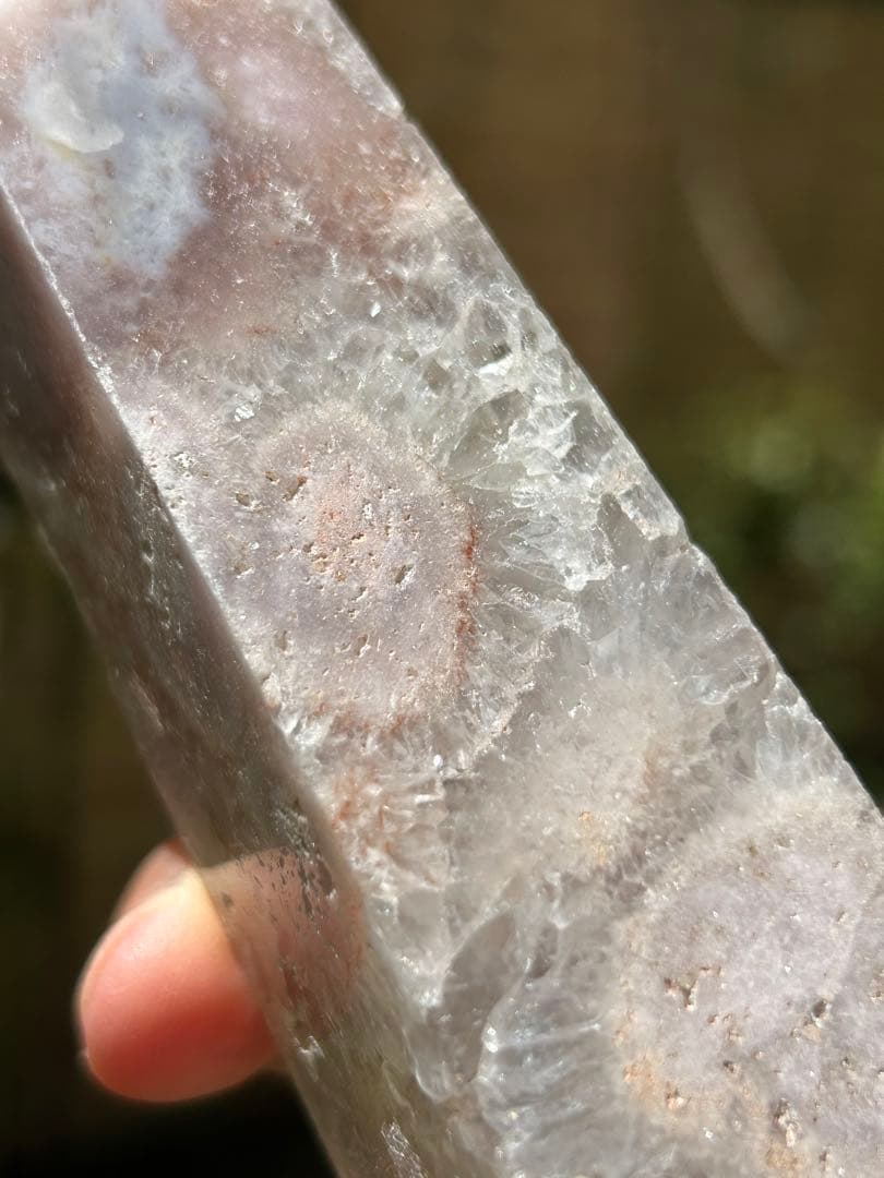 ꧁ピンクアメジストタワー143mm꧂