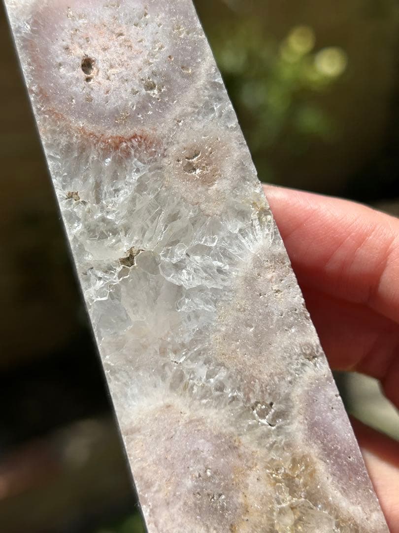 ꧁ピンクアメジストタワー143mm꧂