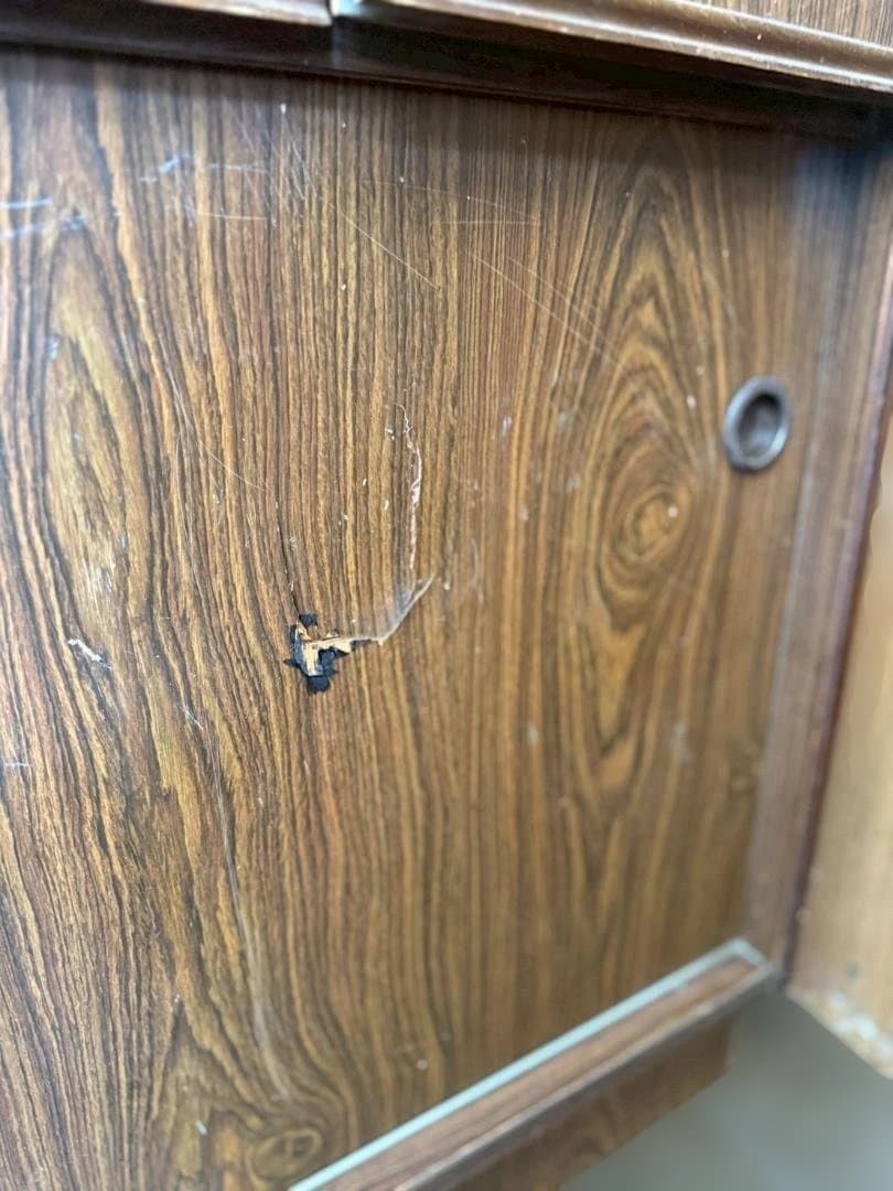 関東限定　昭和レトロ 食器棚 水屋箪笥 ガラス戸 飾り棚 茶棚 古家具 古道具