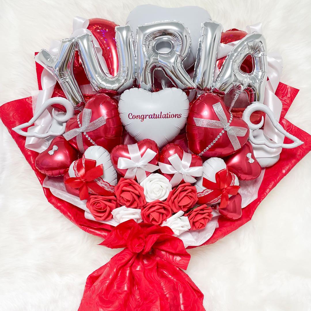 バルーンブーケ 花束 卒業式 成人式 推し活 生誕祭 誕生日 バルーンギフト