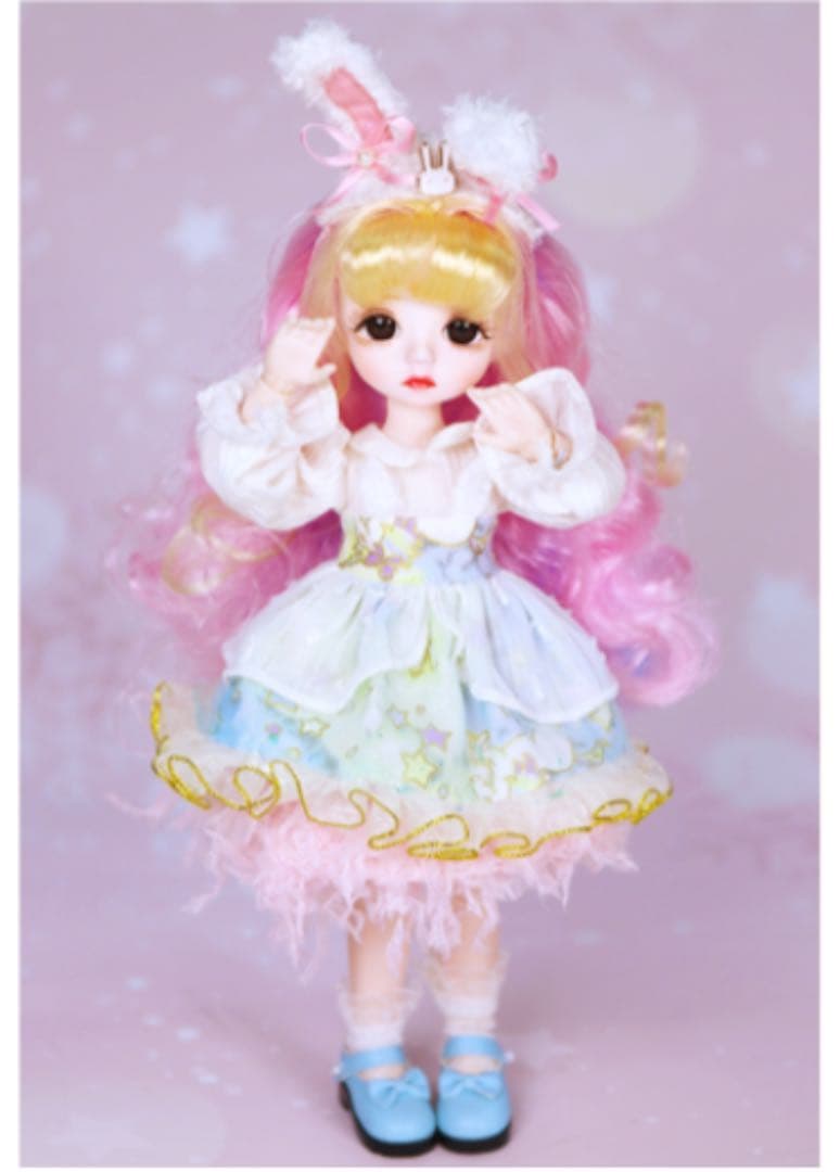 最終値下げ 新品 フルセット 箱入り うさみみフリルドール