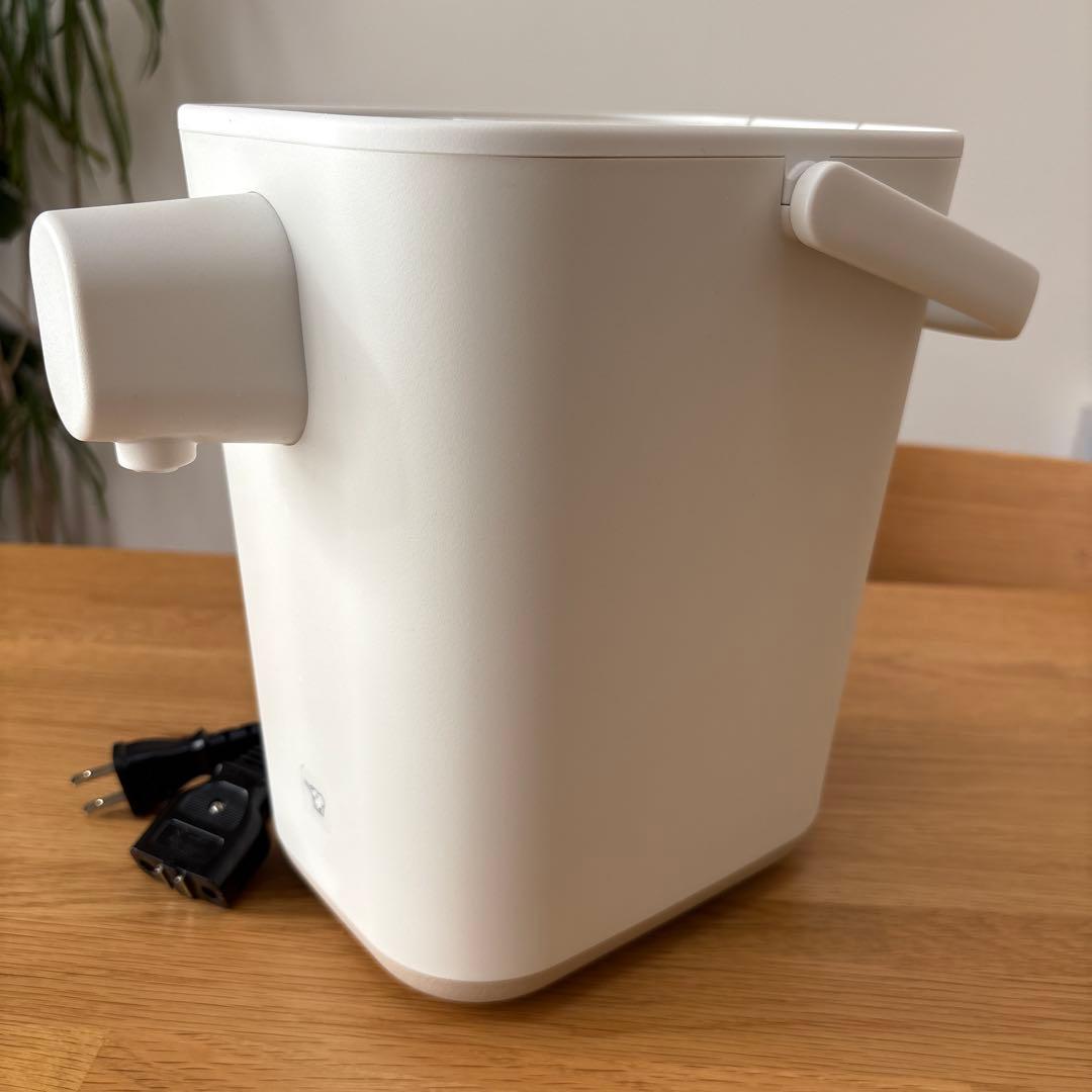 【美品】象印マホービン 電気ポット 1.2L STAN. ホワイトCP-CA12