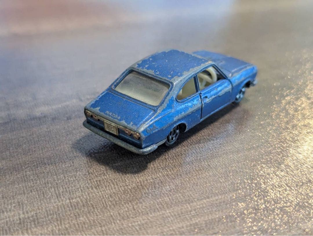 トミカ 12 マツダ カペラ ロータリークーペ 香港製 黒箱 1B ミニカー