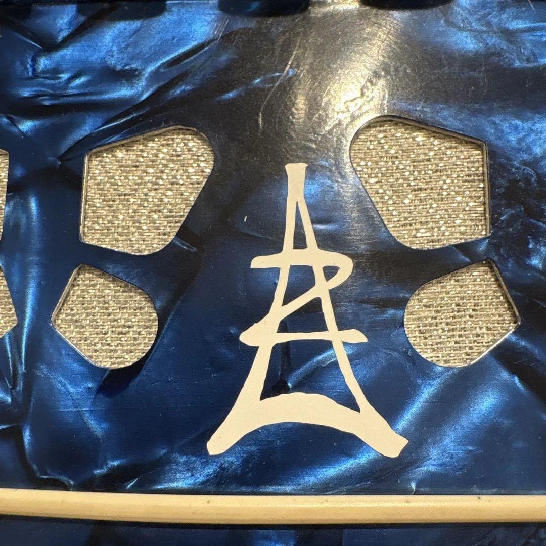 （美品即演奏可）L'enfant ミニアコーディオン 青　フランス製 取説無し