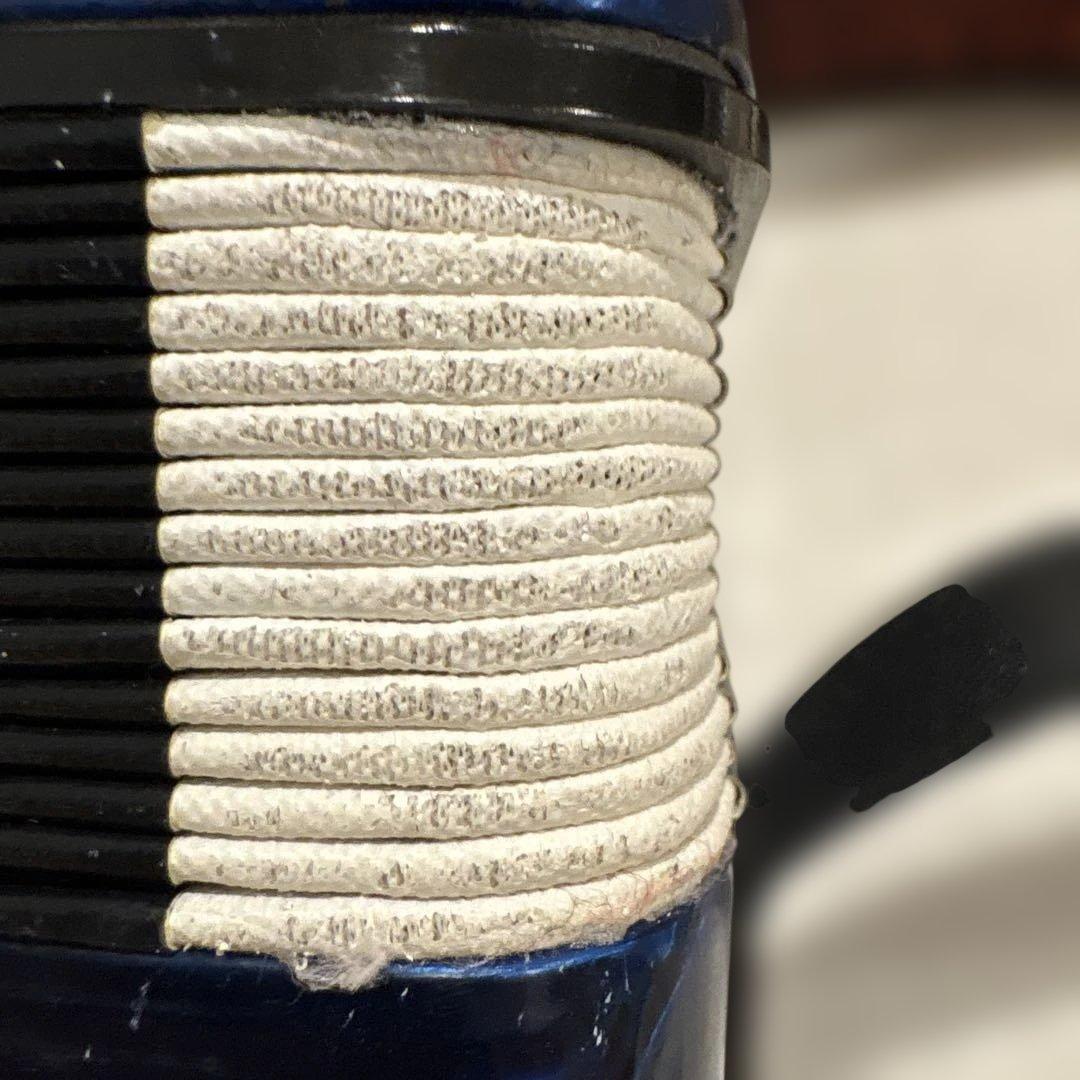 （美品即演奏可）L'enfant ミニアコーディオン 青　フランス製 取説無し