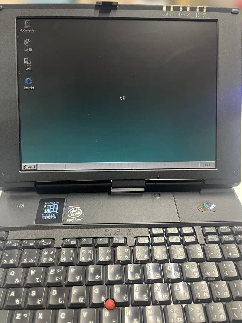 v*o様 実働品 IBM ThinkPad 235 2607-10J チャンドラ