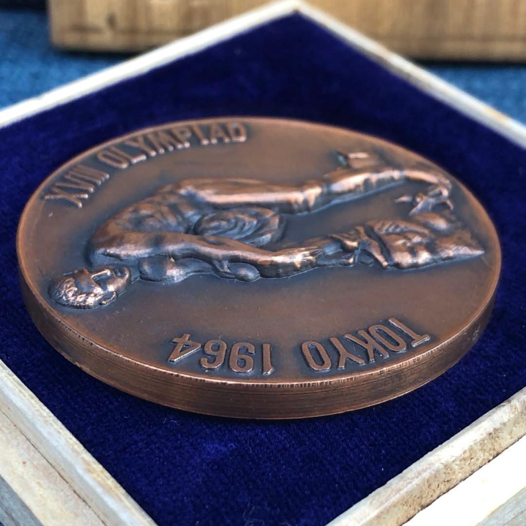 希少！1964年 東京オリンピック 選手村 ブロンズメダル 記念品 記念メダル