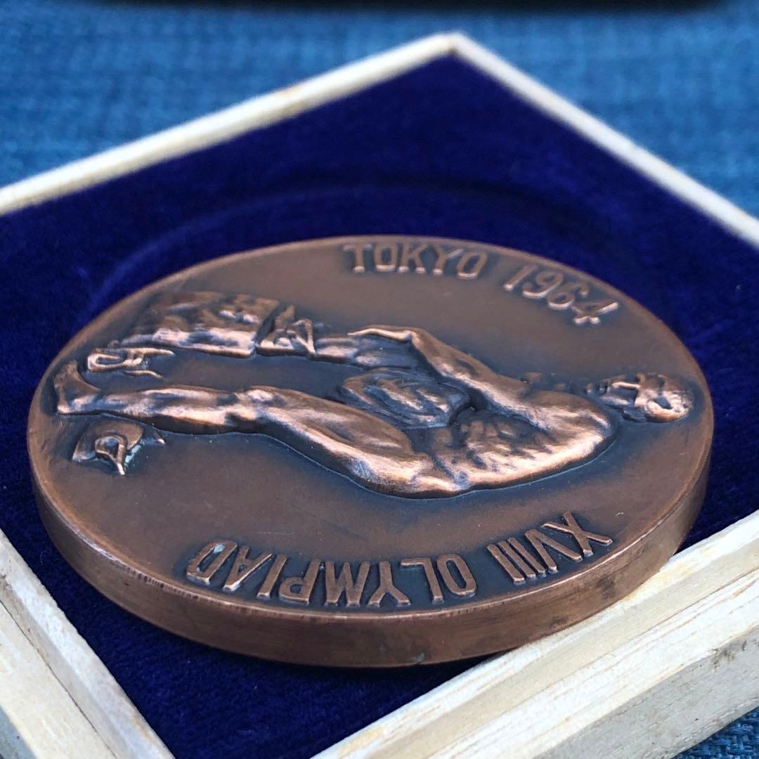 希少！1964年 東京オリンピック 選手村 ブロンズメダル 記念品 記念メダル
