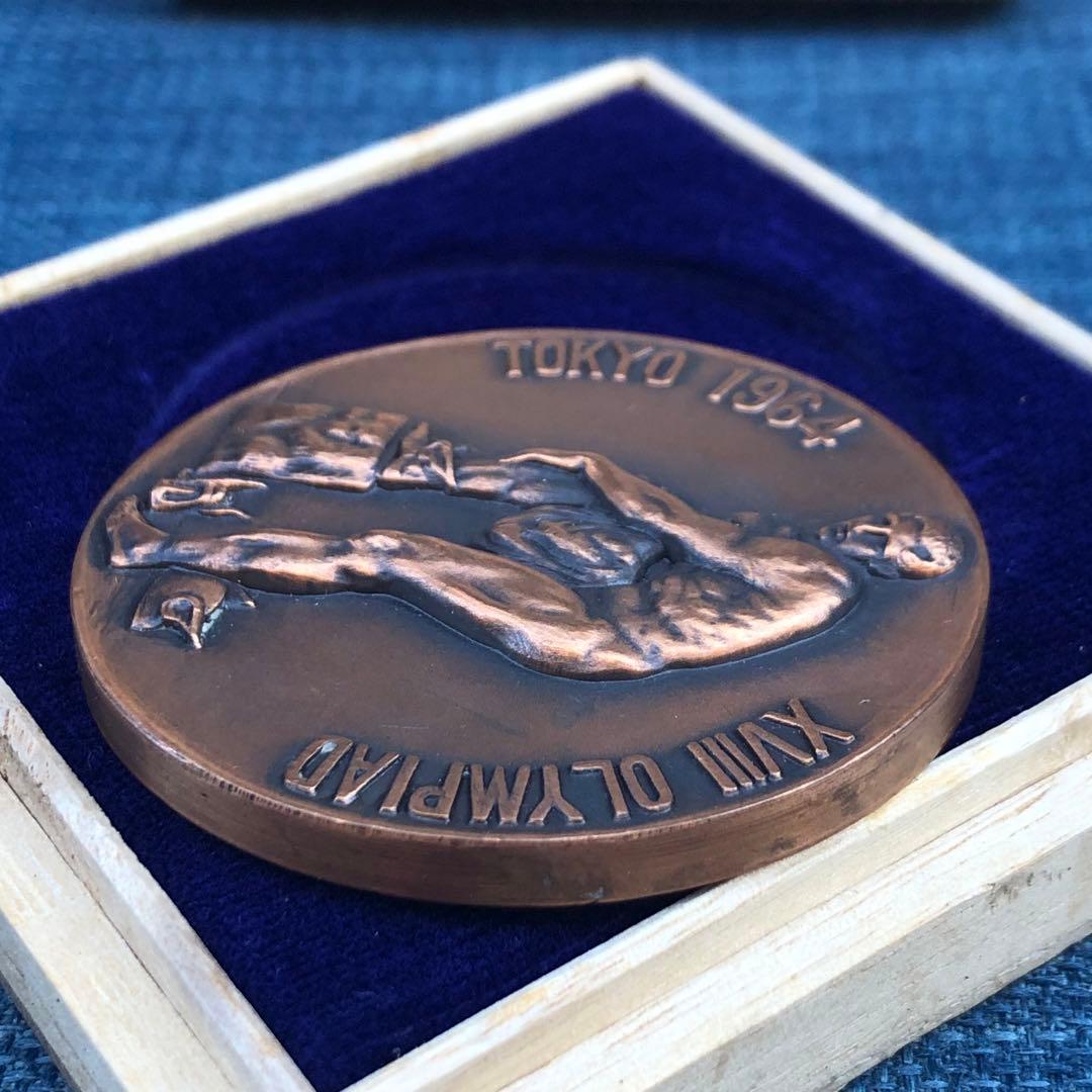 希少！1964年 東京オリンピック 選手村 ブロンズメダル 記念品 記念メダル