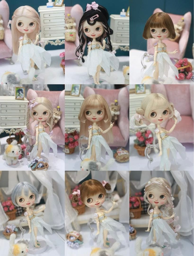 一輪の花を君に アーティストベア 海外作家様 ハンドメイド テディバニー うさぎ