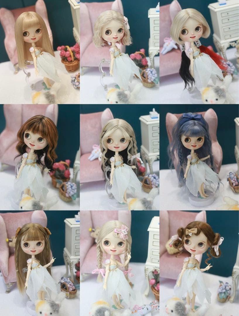 一輪の花を君に アーティストベア 海外作家様 ハンドメイド テディバニー うさぎ