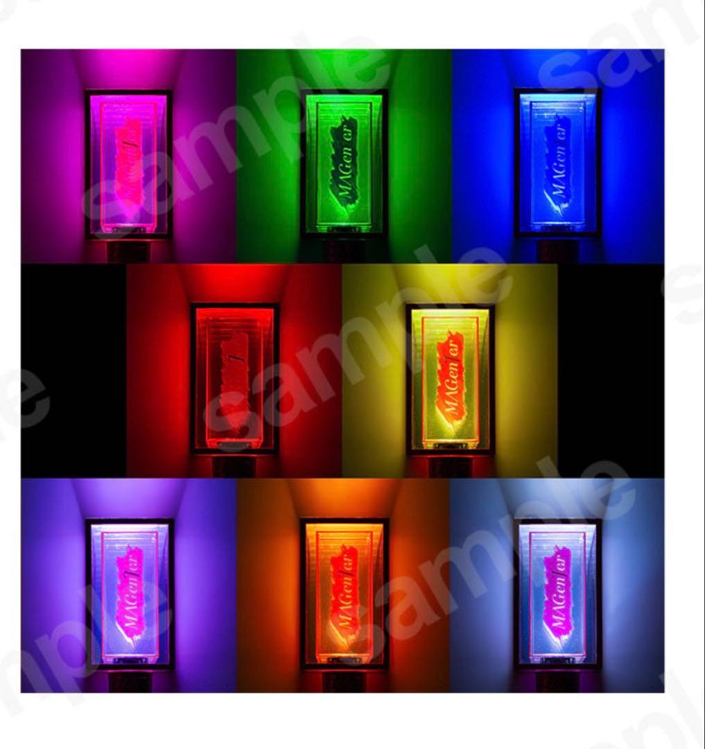 impペンライトうちわセット文字シール